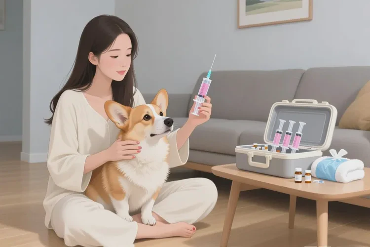 怎么自己给狗狗打疫苗(图1)