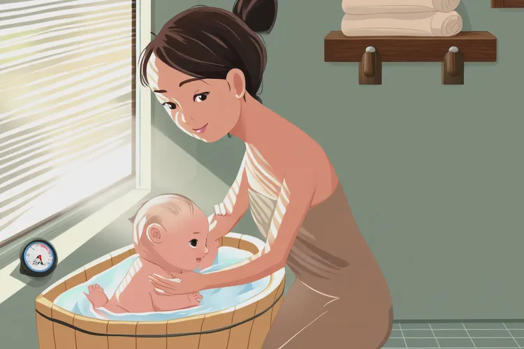新生儿打疫苗之前能不能洗澡(图1)