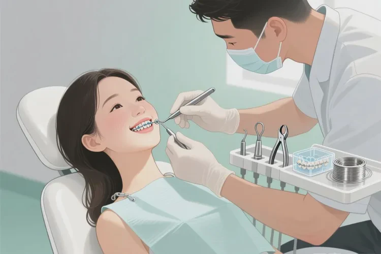 正畸期間牙齒有縫(圖3)