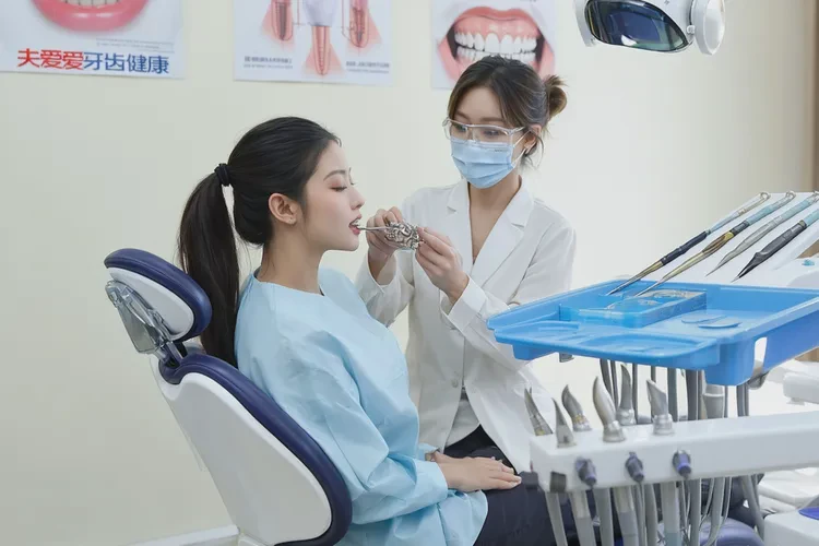 牙齒正畸收牙縫怎么辦(圖1)