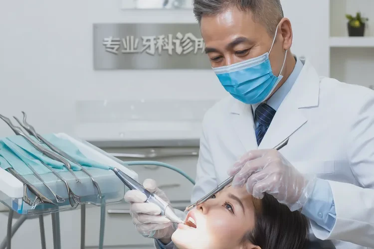 正畸牙齒發(fā)現(xiàn)牙齒上有白色(圖2)