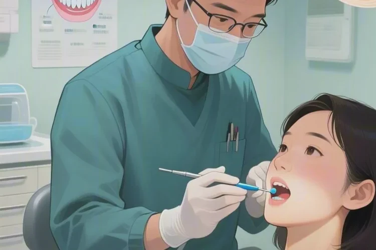 正畸時(shí)牙齒出現(xiàn)白色物質(zhì)(圖3)