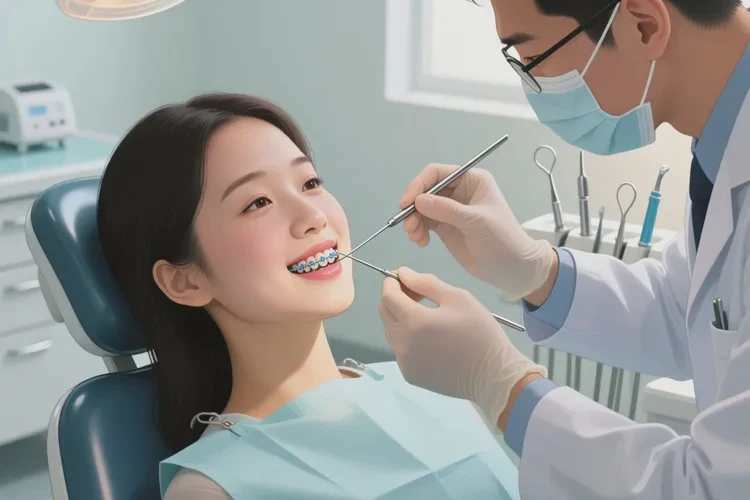 正畸牙齒收縫要用多大的鋼絲