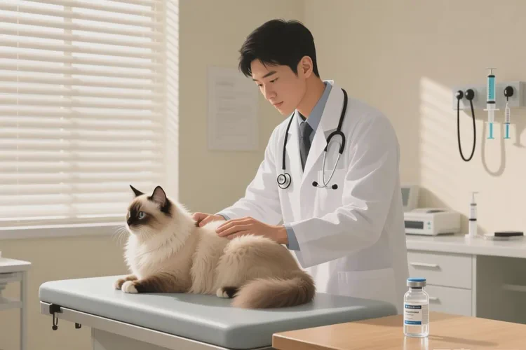 猫咪打完第三针疫苗多久可以洗澡(图2)