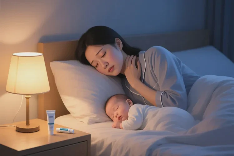 產(chǎn)婦脖子容易長濕疹可以治愈嗎(圖3)