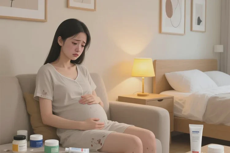 女生肚子出濕疹可以治愈嗎