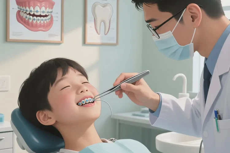 正畸牙齒收縫要用多大的鋼絲(圖2)