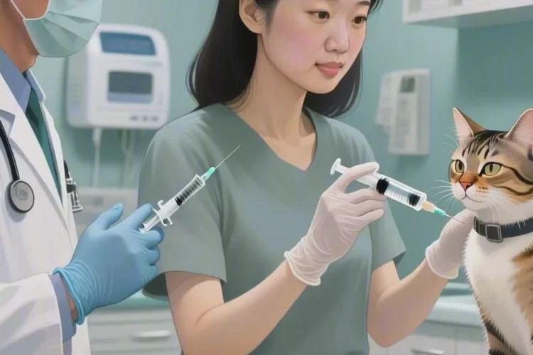 貓咪一歲了沒(méi)打過(guò)疫苗怎么補(bǔ)打(圖1)