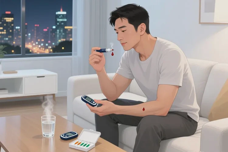 39岁餐后血糖7.4是怎么回事(图1)