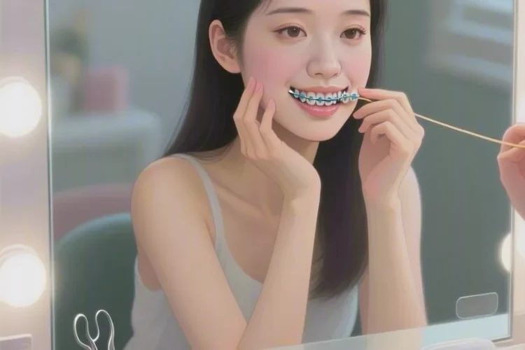 牙齒正畸收牙縫皮筋多久換(圖1)