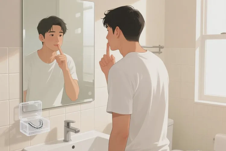 正畸完牙齒還是有點(diǎn)凸(圖2)