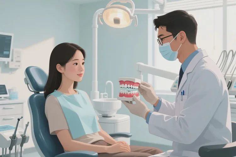 牙齒正畸拔上面的牙為什么對(duì)應(yīng)的牙也要拔掉(圖1)