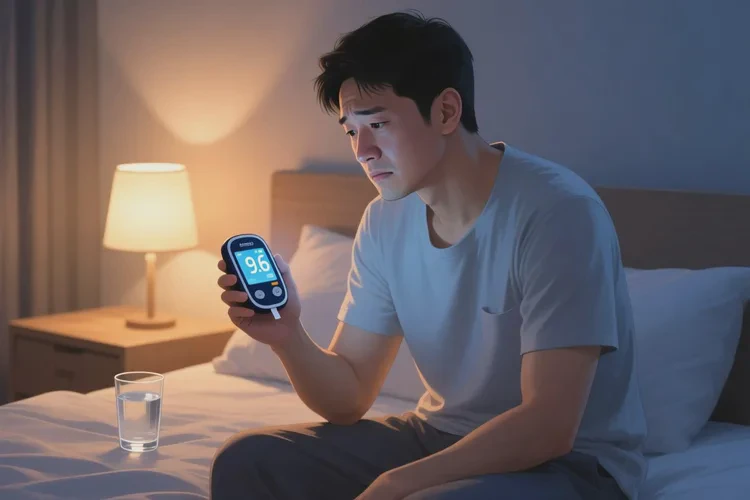 38歲睡前血糖9點(diǎn)6是怎么回事(圖1)