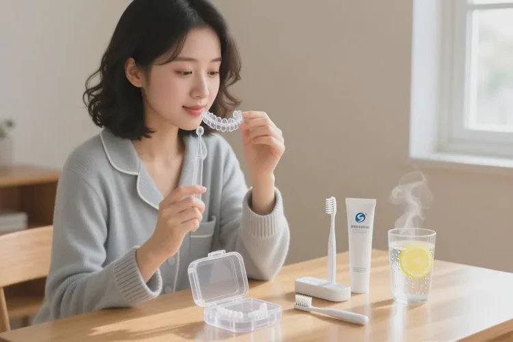 正畸完牙齒后牙齒有牙漬怎么辦(圖4)