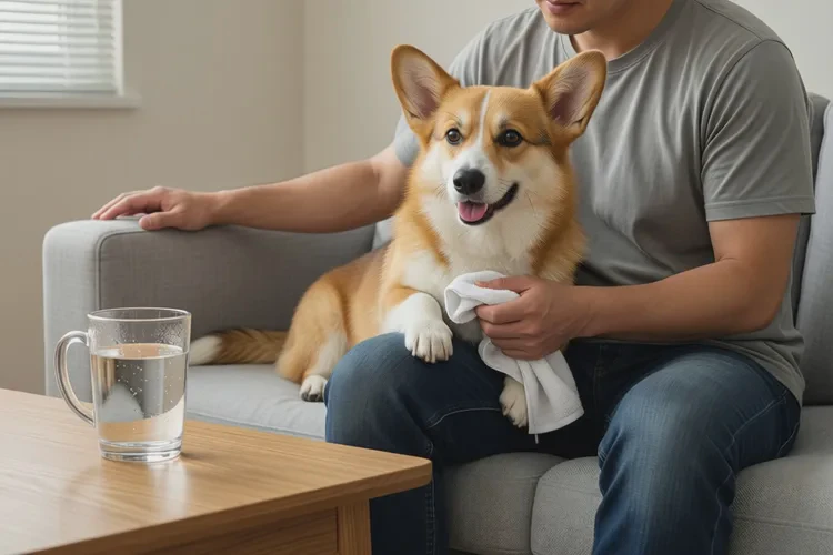 狗狗打疫苗前一天洗澡(图3)