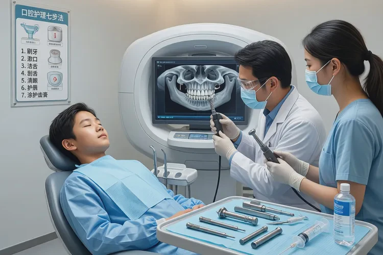 正畸牙齒打骨釘?shù)奈：τ心男┌Y狀(圖2)