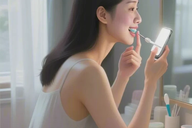 正畸牙齒吞了3cm的鋼絲(圖3)