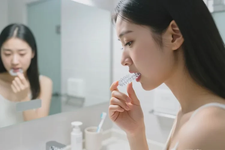 正畸后牙齒有縫正常嗎怎么辦呢(圖2)