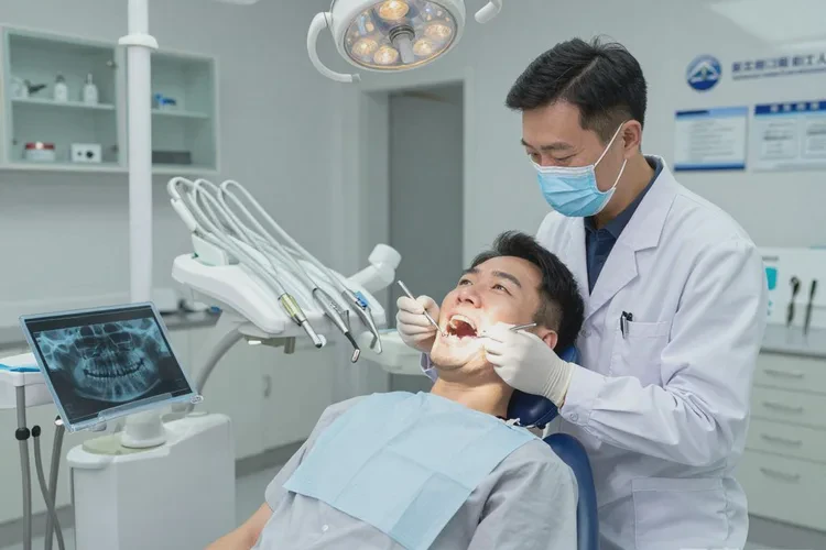 正畸牙齒打骨釘?shù)奈：τ心男┠?圖3)