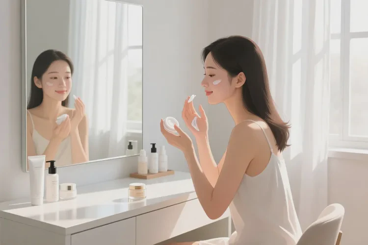 女生面部偶爾長濕疹可以治愈嗎(圖1)