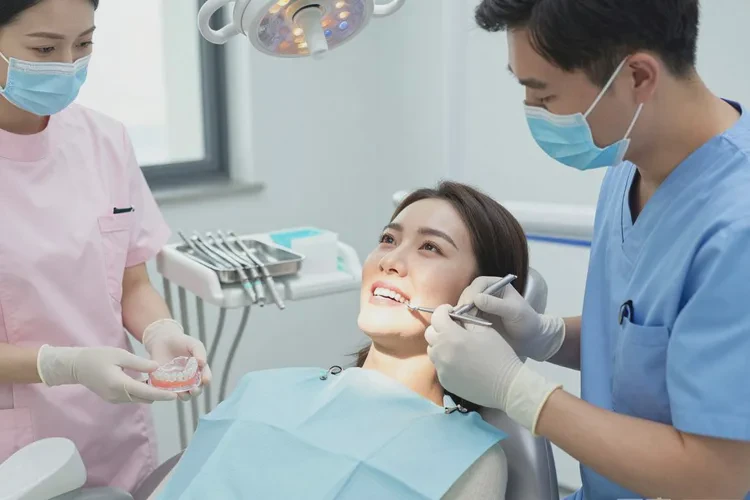 正畸之后牙齒有縫怎么辦(圖1)