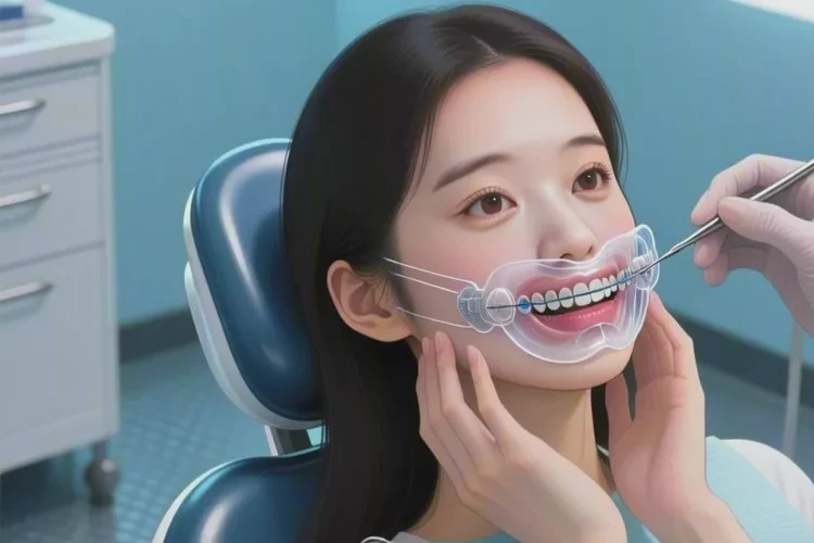 牙齒正畸牙縫變大(圖1)