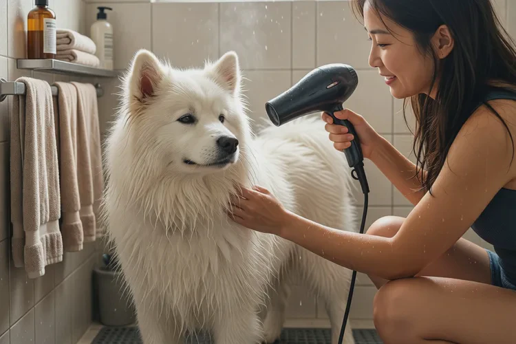 狗狗打疫苗前一天洗澡(图4)