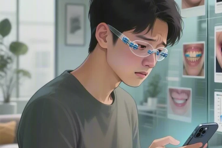 正畸完牙齒后牙齒有牙縫怎么處理好(圖2)