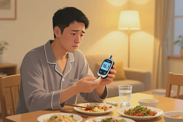 39歲餐后血糖16.1是怎么回事