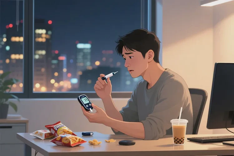 39歲餐后血糖14.2是怎么回事